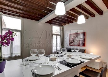 Soggiorno/Cucina - Three-room apartment Fondamenta de la Sensa, Venezia (neighborhood Cannaregio) - photo 13