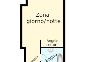planimetria.png - Monolocale Molo Ponte Morosini 10, Genova (zona Porto antico) - foto 8