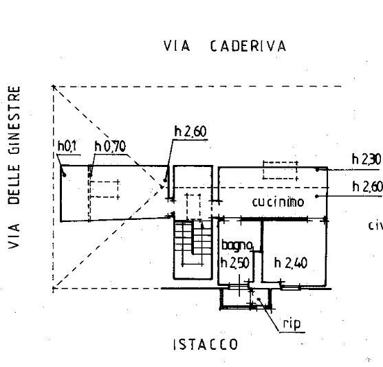 1.jpg - Four-room apartment at auction Via Caderiva 30/9, Genova (neighborhood Staglieno) - floor plans 1