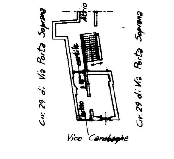 1.jpg - Magazzino all'asta Vico delle Carabaghe 36A/R, Genova - planimetria 1