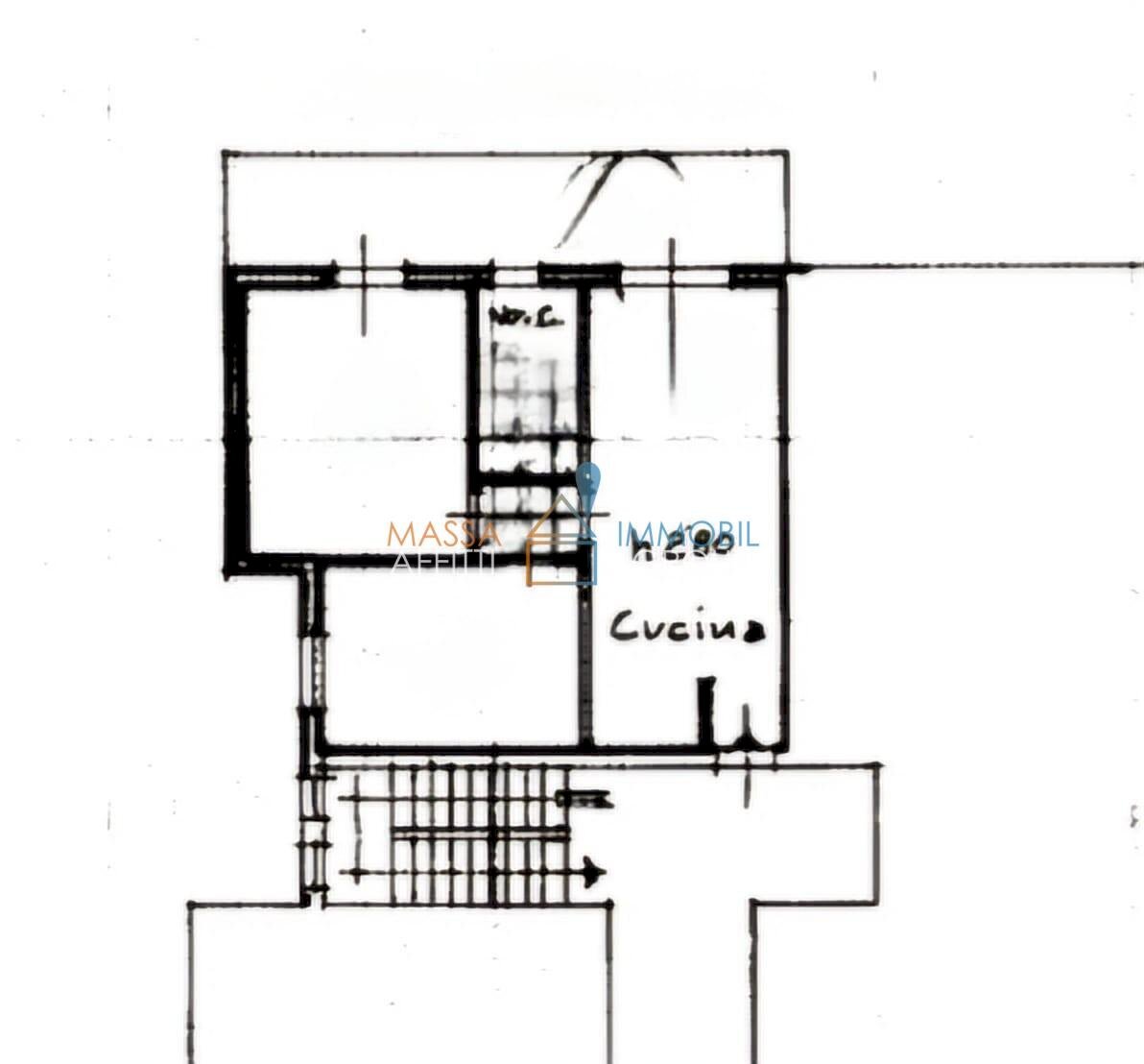 12.jpg - Three-room apartment Via Pola 7, Massa - floor plans 1