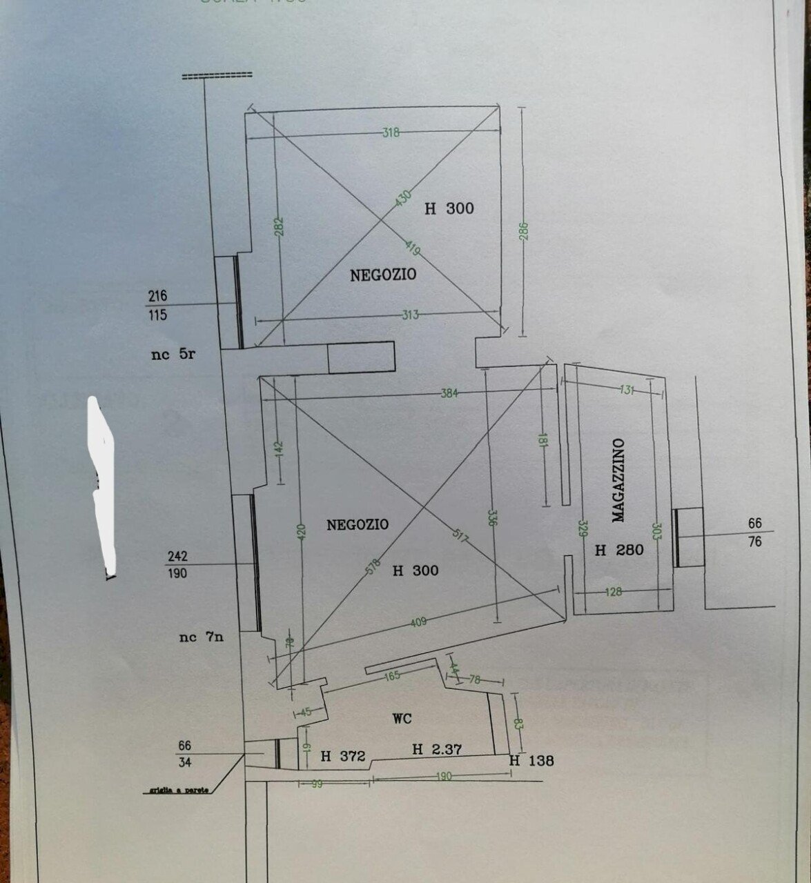 Planimetria.jpg - Commercial Premises Via de' Baldovini, Firenze - floor plans 1