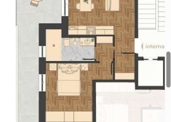 trilocale piano 1.jpg - Two-room apartment Montesilvano - photo 9