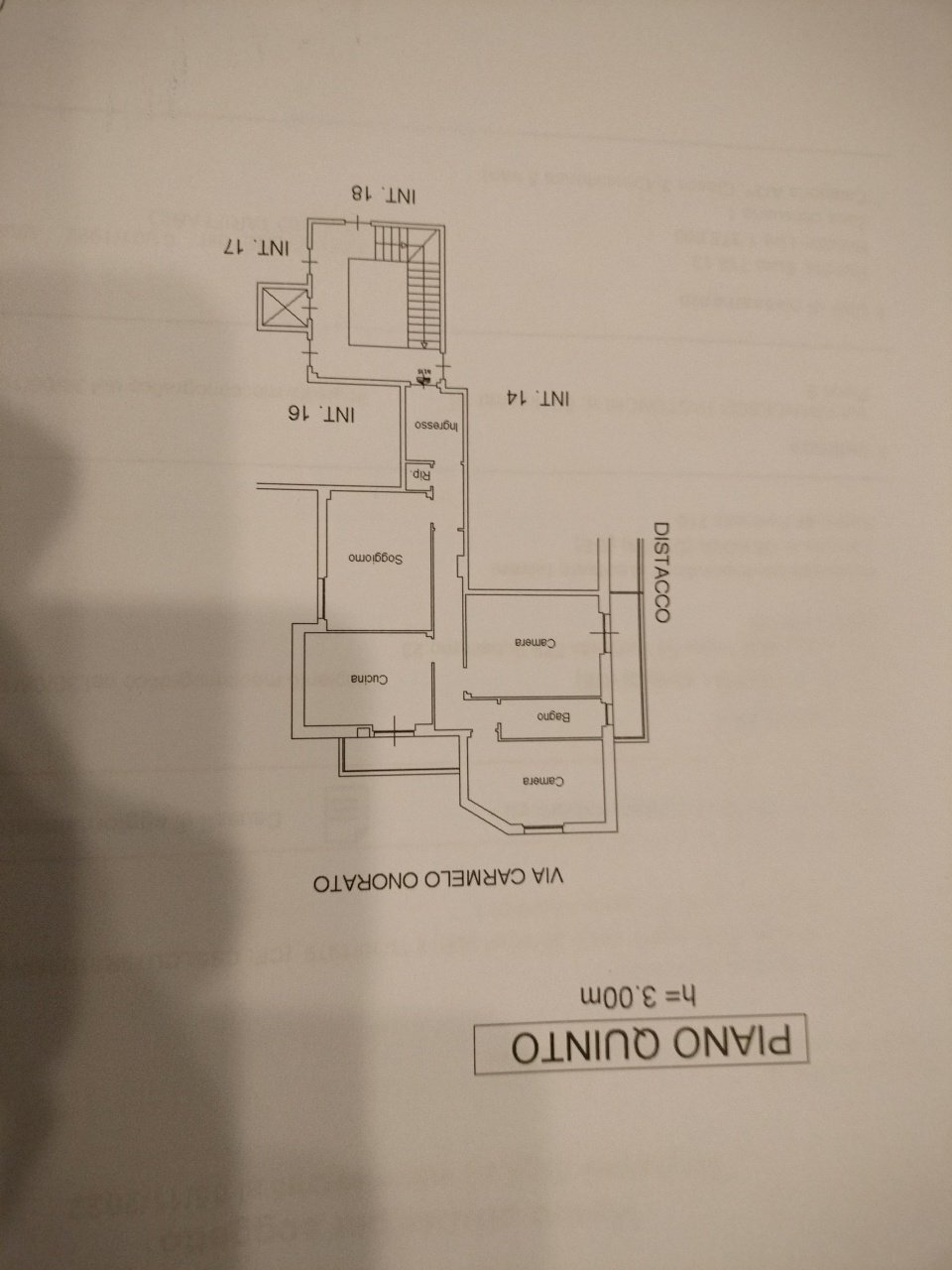 IMG20221203153432.jpg - Appartamento Via Francesco Pastonchii, Genova (zona Marassi) - planimetria 1