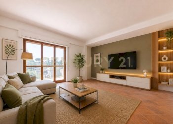 rendere sala prima foto.jpg - Two-room apartment Via Santa Barbara 139, Nettuno - photo 1