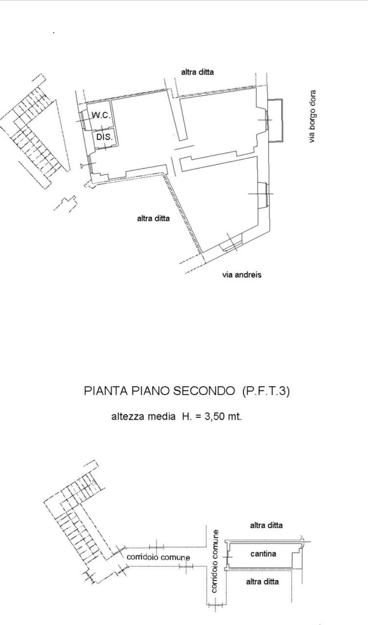 c170a255-e3ff-4d03-987a-69944c55734b.jpg - Appartamento Via Goffredo Mameli 15, Torino (zona Valdocco) - planimetria 1