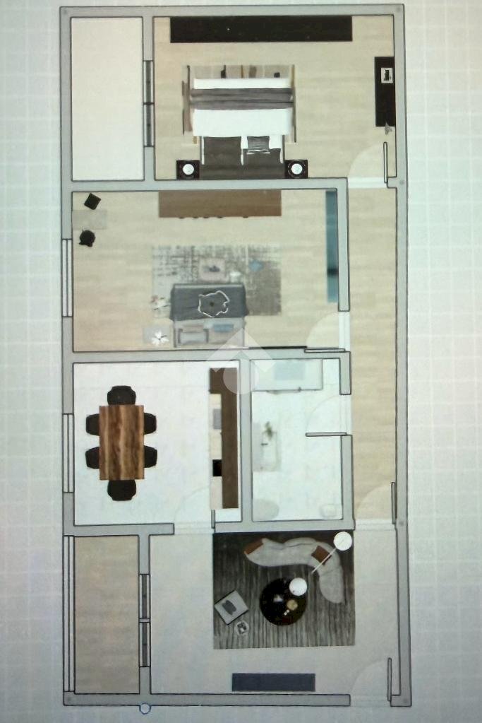 Three-room apartment Via dei Pioppi, Legnano - floor plans 1