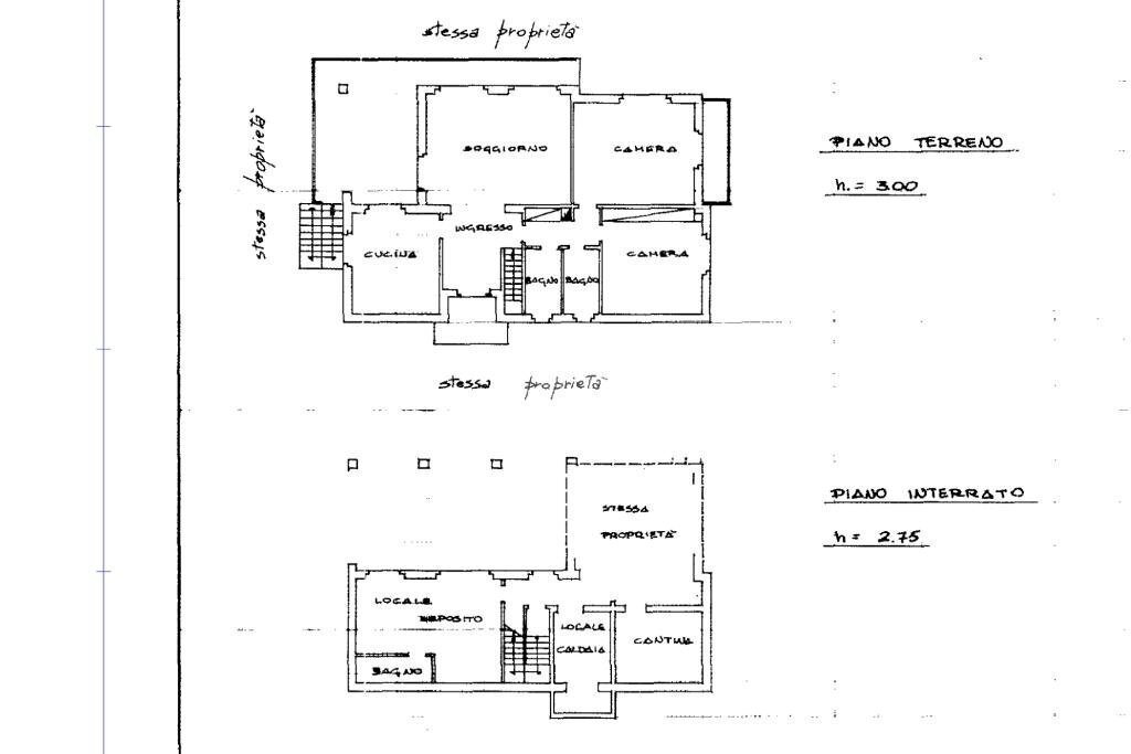 Villa Borgata Coletto, Rubiana - floor plans 1