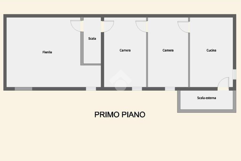 Rustico Str. Bionzo, Costigliole d'Asti - planimetria 1