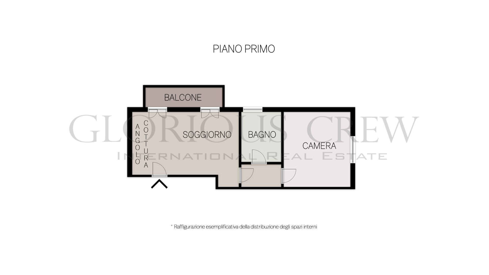 Foto 16 - Two-room apartment Via Schivardi, Brescia - floor plans 1