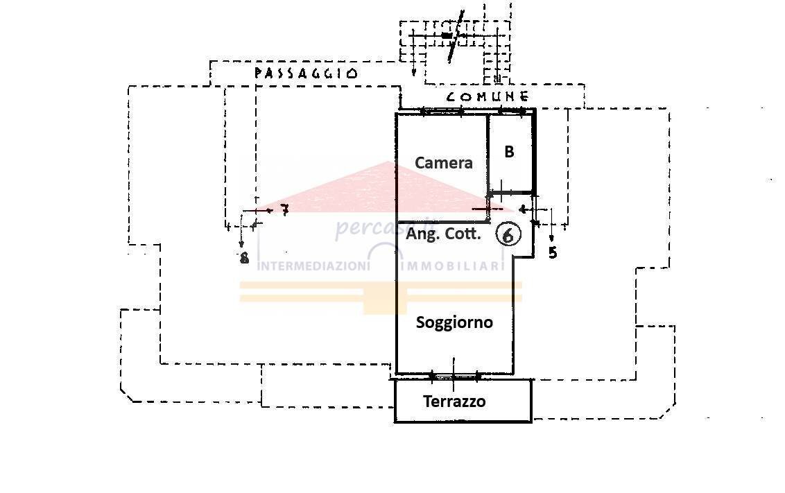Foto 30 - Two-room apartment via Aurelia
 
4, Costarainera - floor plans 1