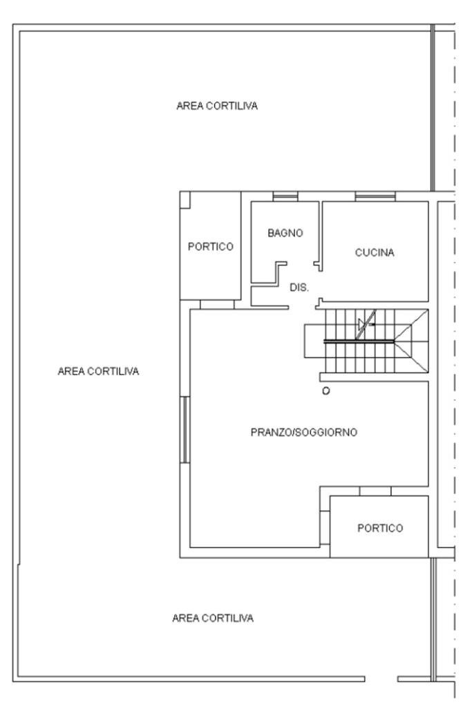 Villa a Schiera Via Claudia, Savignano sul Panaro - planimetria 1