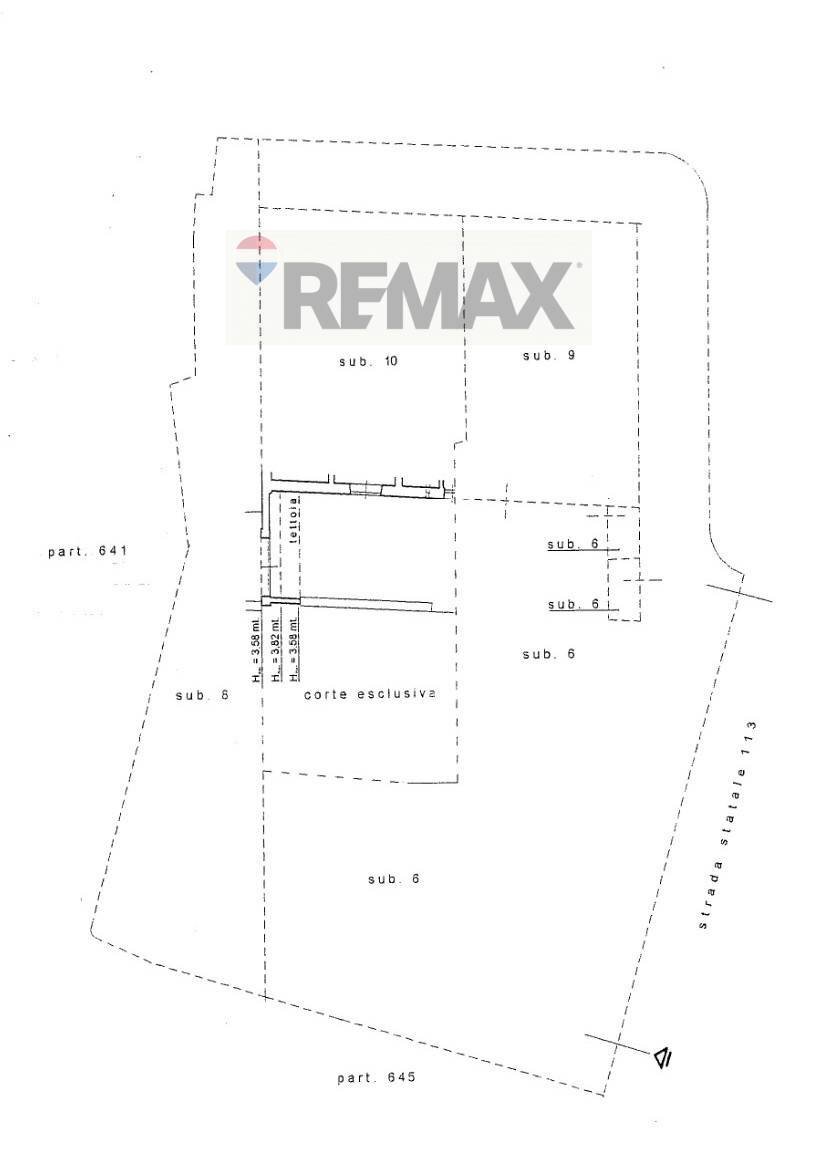 Pianta 2D - Commercial Premises SS 113 KM 244.500, Bagheria - floor plans 1