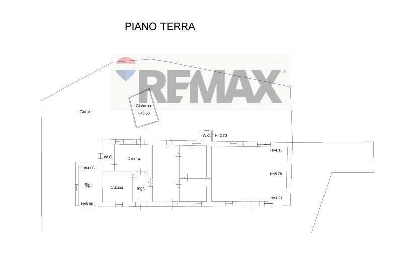 Pianta 2D - Agricultural land Via Catusi
 
47, Acireale - floor plans 1