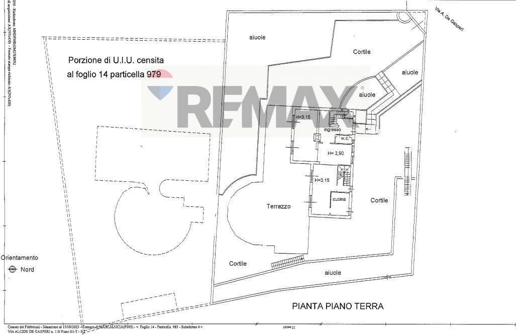 Pianta 2D - Residence Alcide De Gasperi
 
118, Mascalucia - floor plans 1