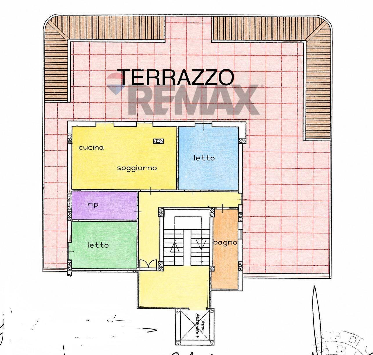 Pianta 2D - Four-room apartment VIA ENRICO BERLINGUER
 
5, Gaggi - floor plans 1