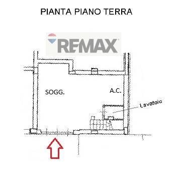 Pianta 2D - Semi-detached house via Alfieri, L'Aquila - floor plans 1