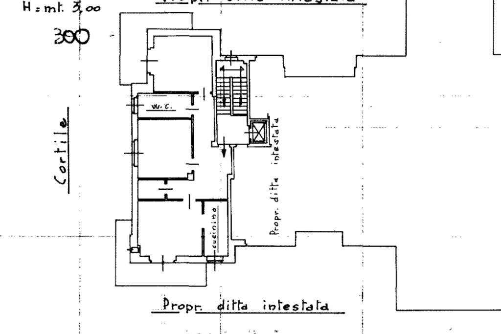 Three-room apartment Via Generale Perotti, Chieri - floor plans 1