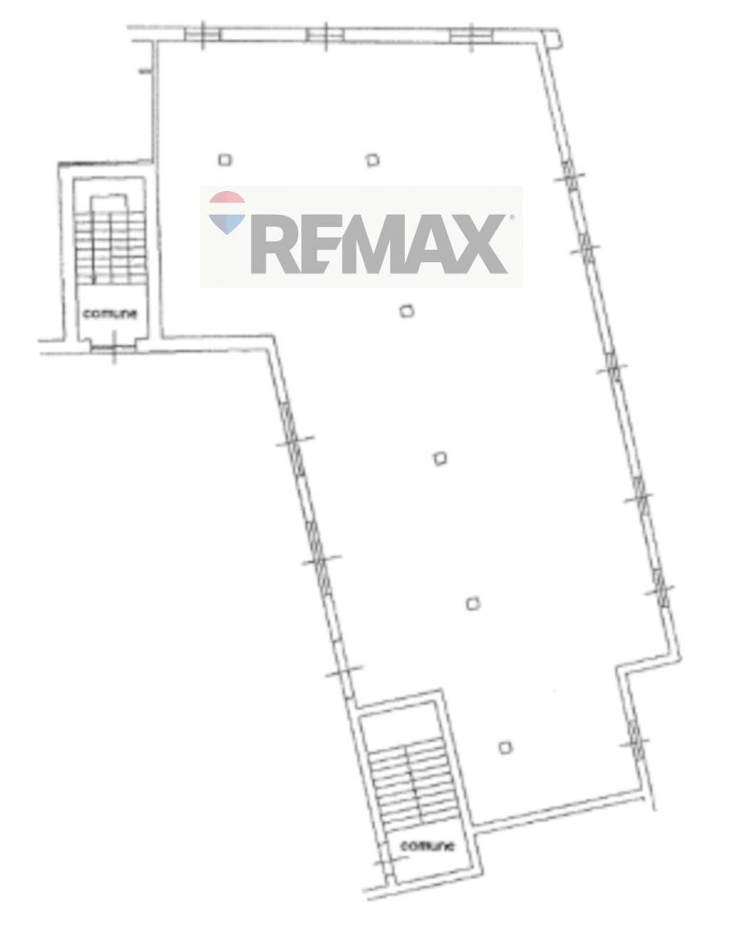 Pianta 2D - Commercial Premises Casazza - floor plans 1