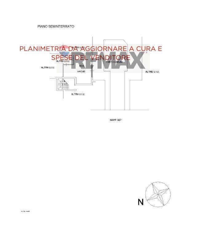 Pianta 2D - Trilocale via pertini
 
20, Casorate Primo - planimetria 1