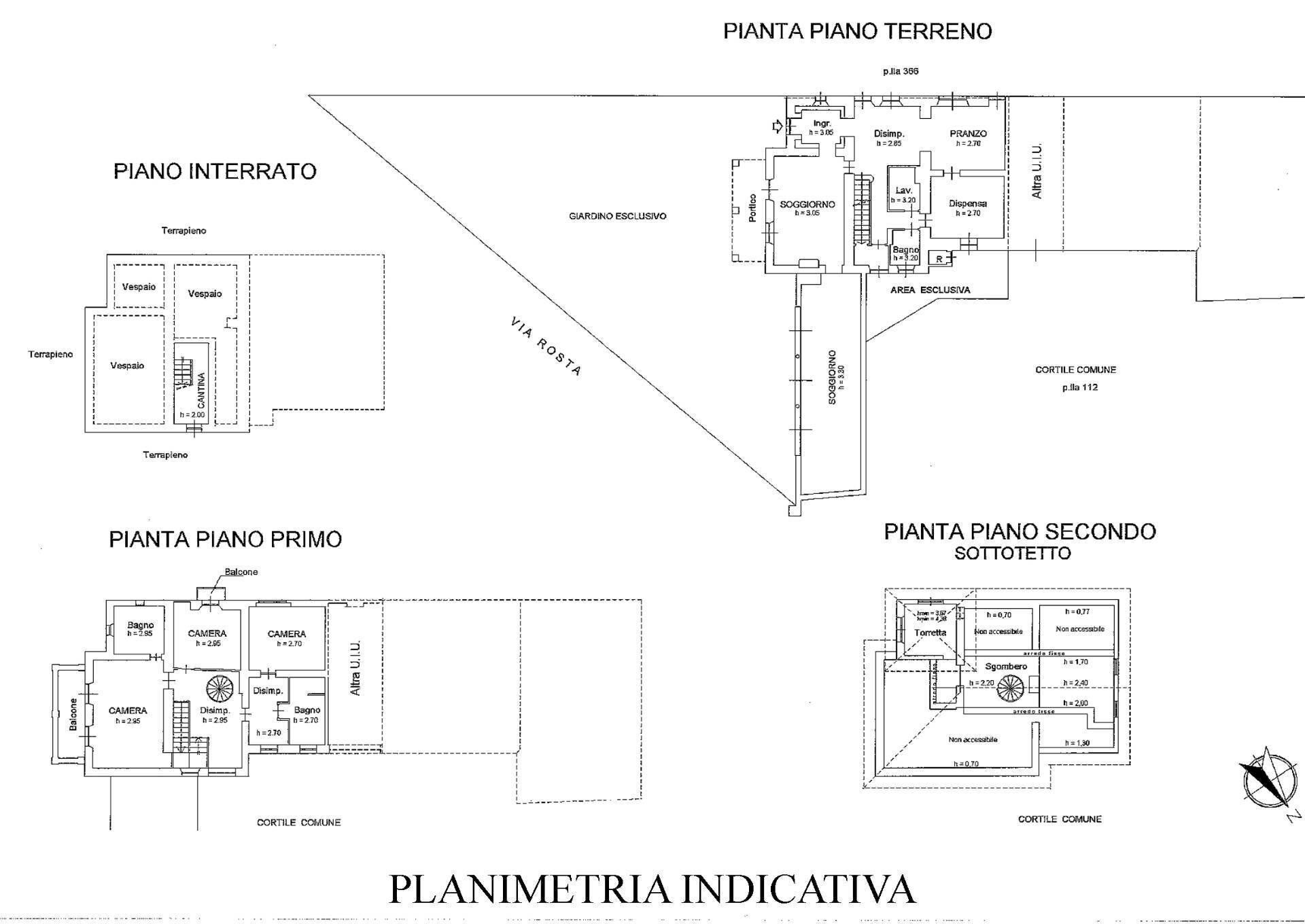 Foto 50 - Villa Via Rosta, Villarbasse - floor plans 1
