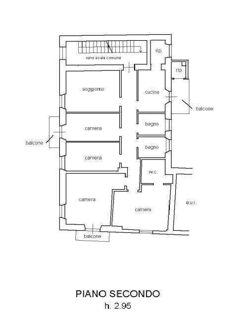 Foto 24 - Apartment Via Andrea Fantoni
 
4, Bergamo - floor plans 1