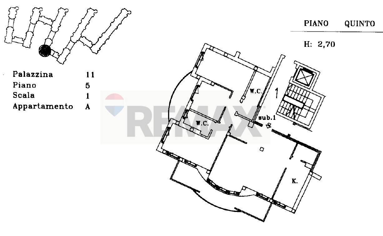 Pianta 2D - Four-room apartment Via Bruxelles
 
3, San Donato Milanese - floor plans 1