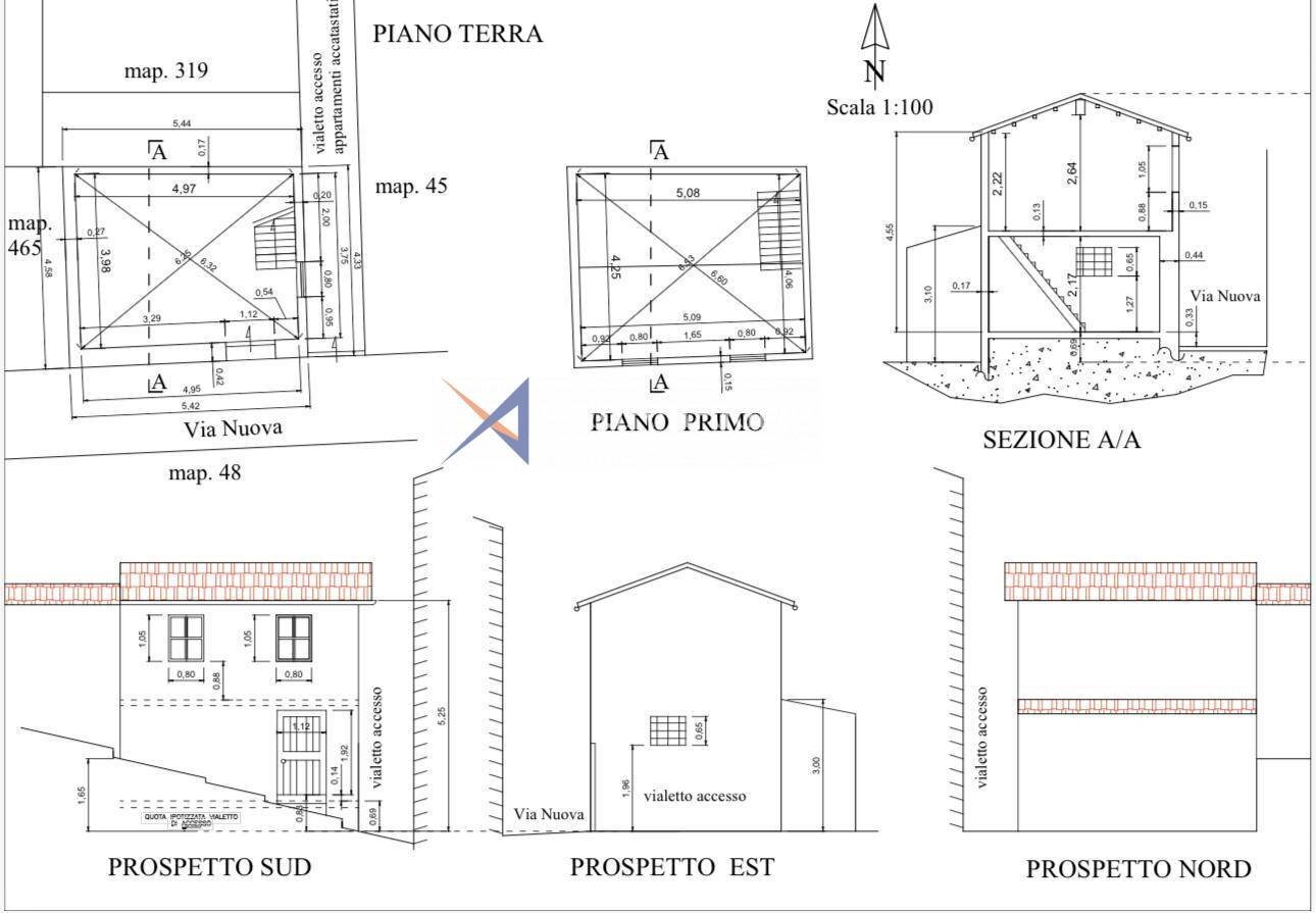 Foto 8 - Rustic Isolabona - floor plans 1