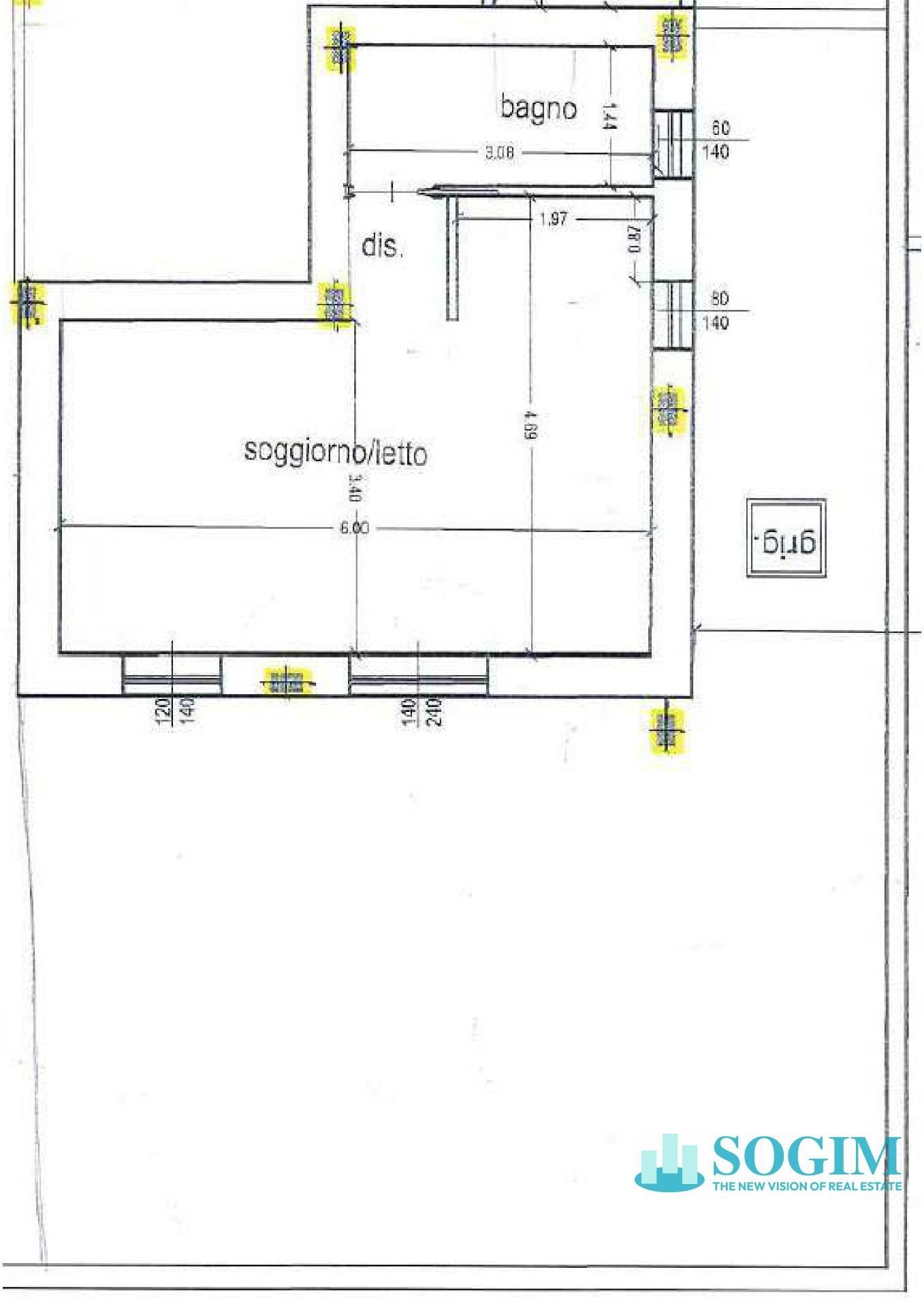 Foto 29 - One-room apartment Via Pacinotti
 
10, Monza - floor plans 1