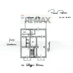 Pianta 2D - Apartment Via Collegio Romano
 
21, Palermo - floor plans 1