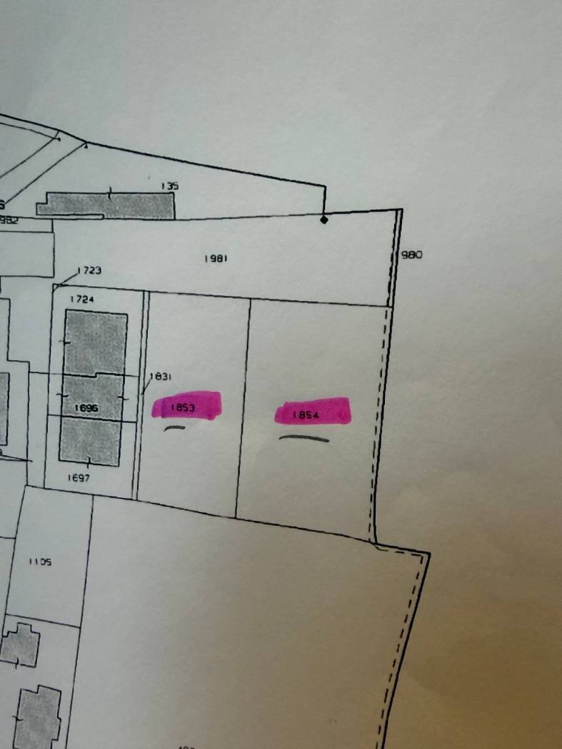 Building land viale Montebello, Voghera - floor plans 1