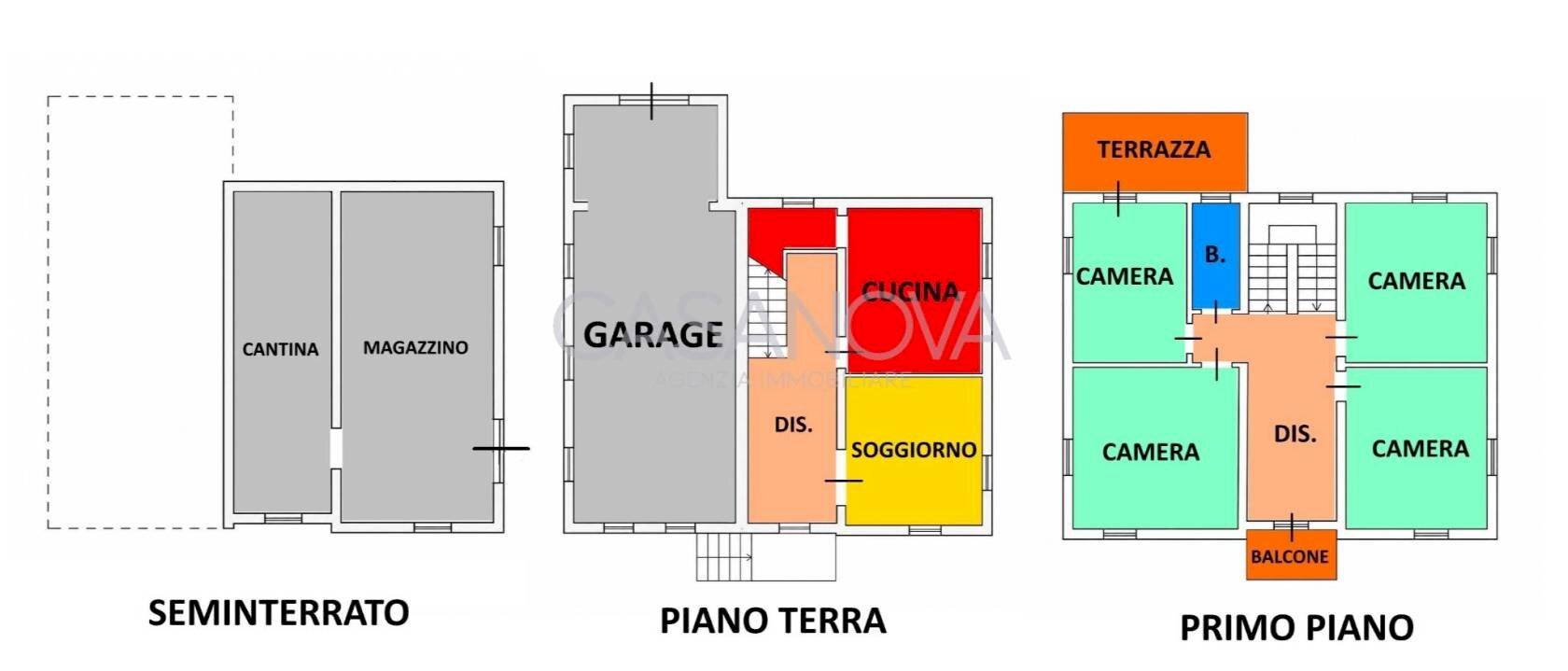 Rustico Mosciano Sant'Angelo - planimetria 1