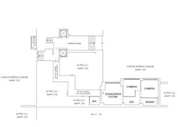 Planimetria - Three-room apartment via Roncaglia, 14, Milano (neighborhood Washington) - photo 31
