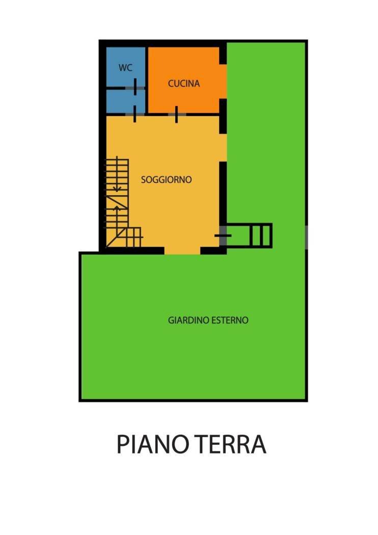 Villa via delle Forcole, Ravenna (neighborhood San Pietro in Vincoli) - floor plans 1