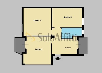 planimetria locazione.jpg - Appartamento Catanzaro - foto 12