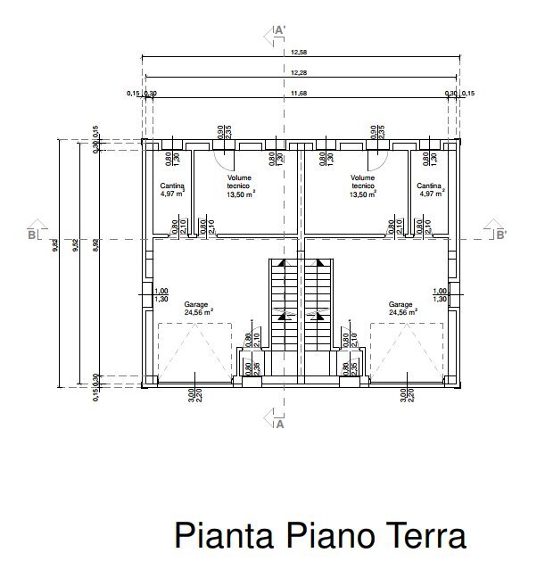 Piano terra.PNG - Agricultural land Via E. Novelli 1, Santarcangelo di Romagna - floor plans 1