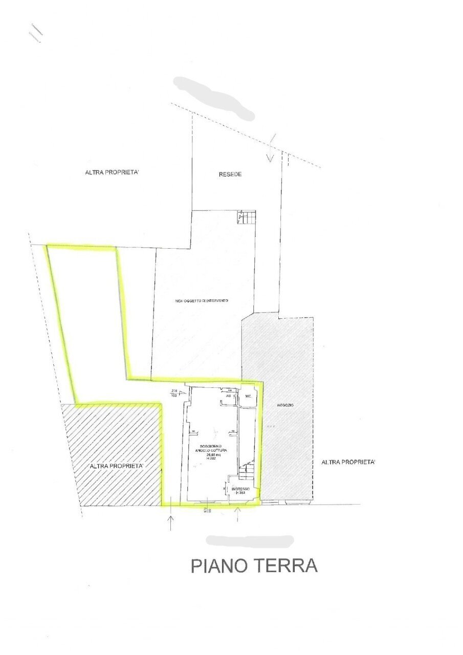 Piano terra...jpg - Townhouse Via del Desco, Impruneta - floor plans 1