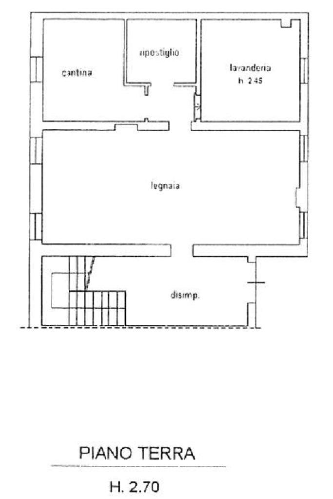 Villa Via I. Newton, Reggio nell'Emilia - planimetria 1