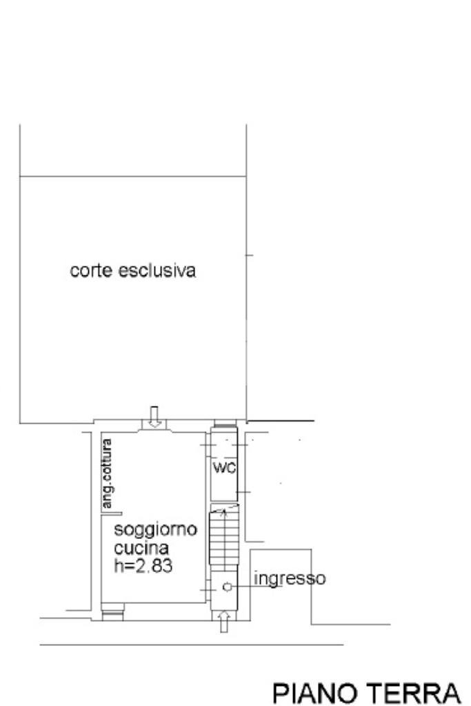 Semi-detached house Via Galeazza, Savignano sul Rubicone - floor plans 1