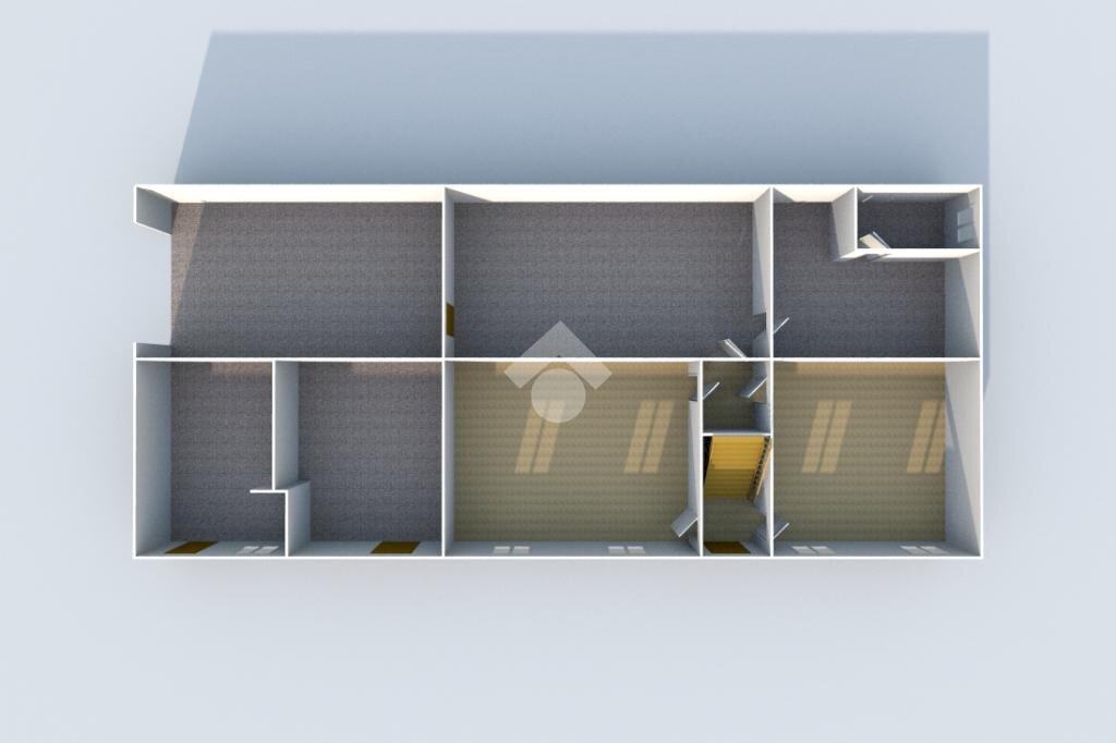 Semi-detached house Regione Rocchea, Canelli - floor plans 1