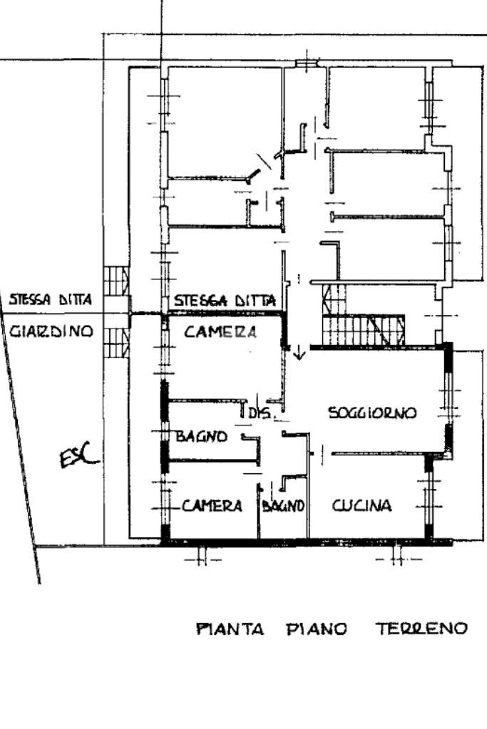Quadrilocale via Collegno, Alpignano - planimetria 1