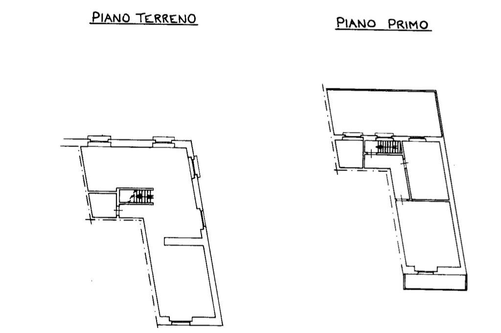 Semi-detached house Via dei Caduti, Givoletto - floor plans 1