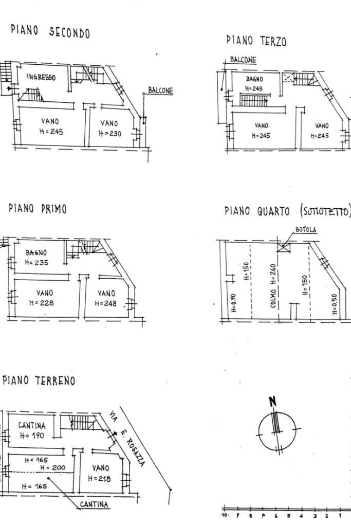 Rustic Via Ernesto Rosazza, Rosazza - floor plans 1