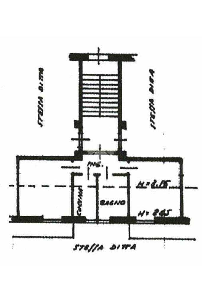 Trilocale Località Arezzo, Vobbia - planimetria 1