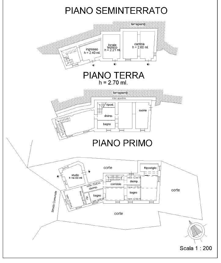 Foto 1 - Semi-detached house Borzonasca - floor plans 1