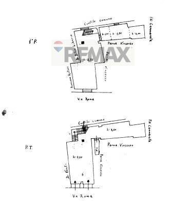 Pianta 2D - Independent house Via Roma
 
152, Enna - floor plans 1