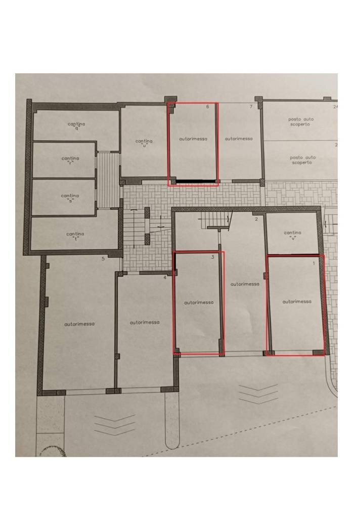 Box via Cattaneo Cavalcanti, 12, Signa - planimetria 1