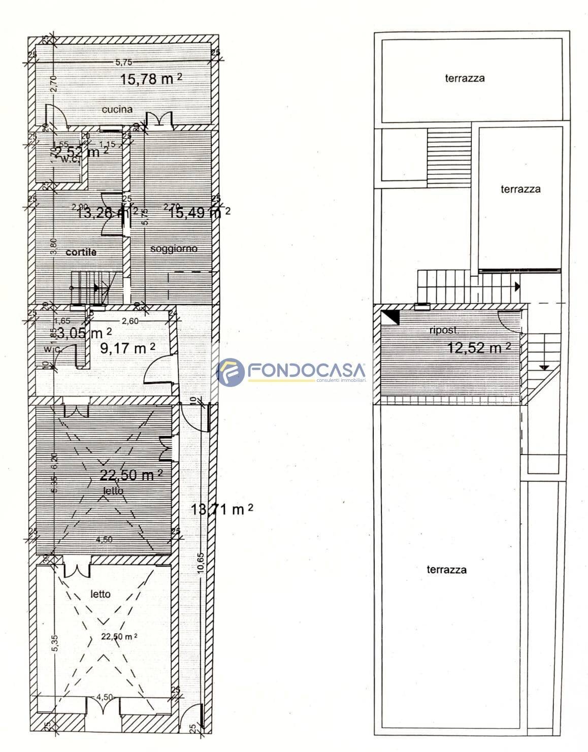 Foto 27 - Independent house Via Trento
 
7, Giurdignano - floor plans 1
