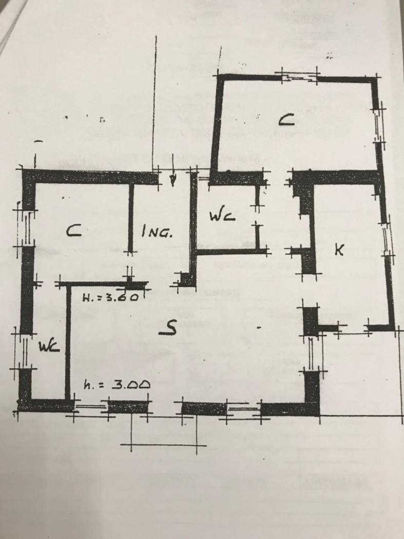 Appartamento corso Giuseppe Mazzini, Camogli - planimetria 1