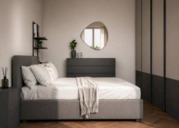 Camera da letto - Two-room apartment via Villa Giusti, 1, Torino (neighborhood Pozzo Strada) - photo 2